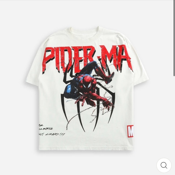 CIVIL REGIME X DARC SPORT X MARVEL SPIDERMAN “SPIDERMAN WEBS” SHIRT - Picture 2 of 11